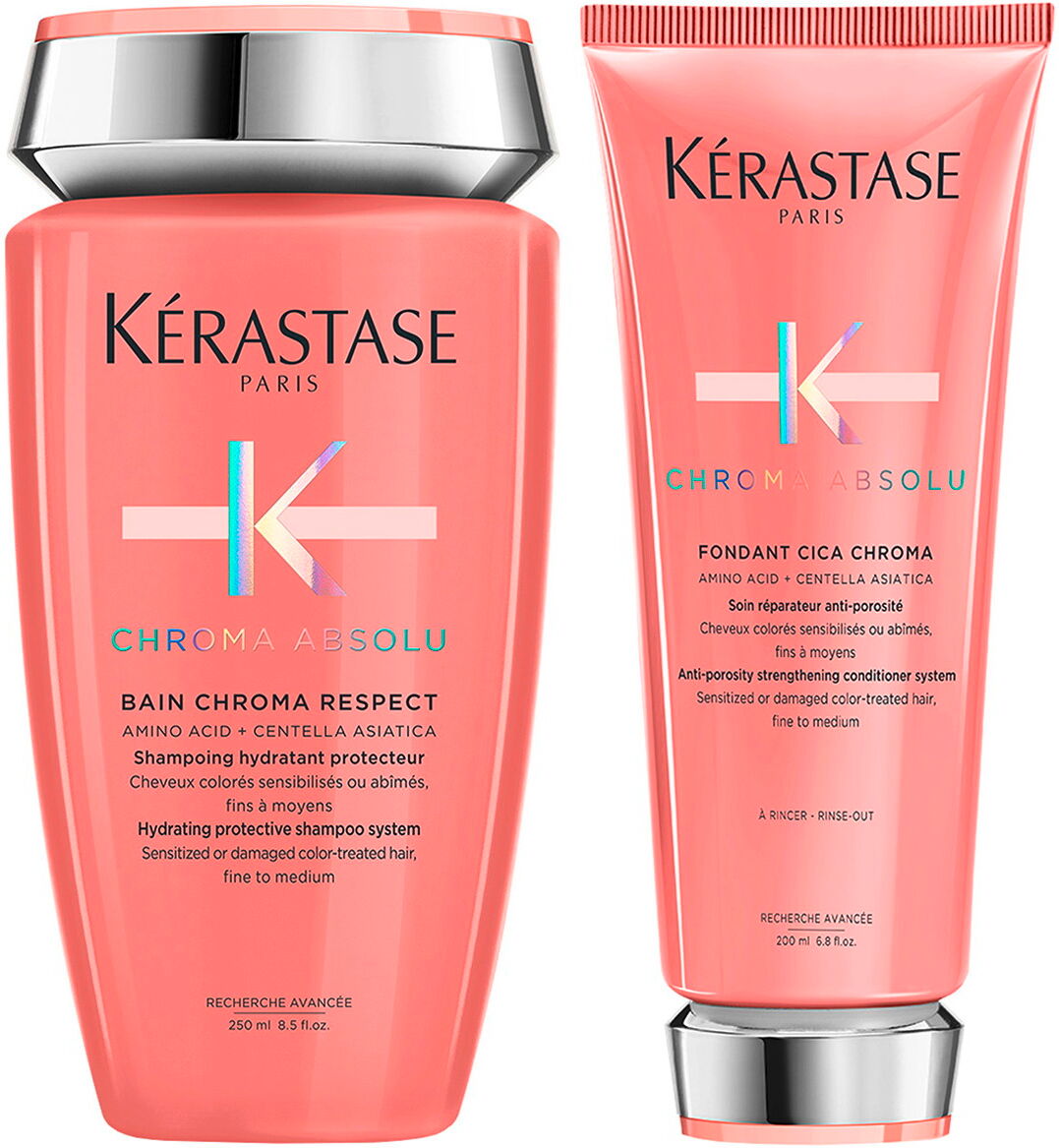 450ml Kérastase Chroma Absolu Pflegeset (Shampoo 250ml + Conditioner 200ml)