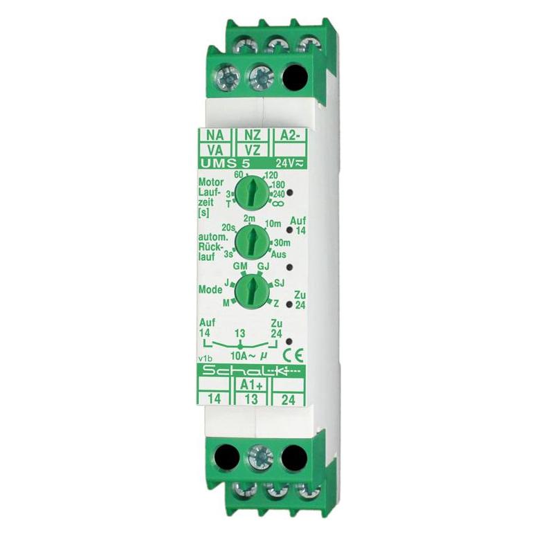 Schalk SCHAL UMS 5 AUF/ZU-Steuerung 24V UC, 2 SchlieÃer 10A/230V AC (UMS504)
