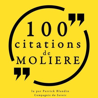 100 citations de Molière - Molière, Audio, 9782821153752