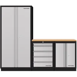 Kraftwerk, Werkstattschrank, Mobilio 3er Kombi Hochschrank 2 (45.80 cm, 200 cm)