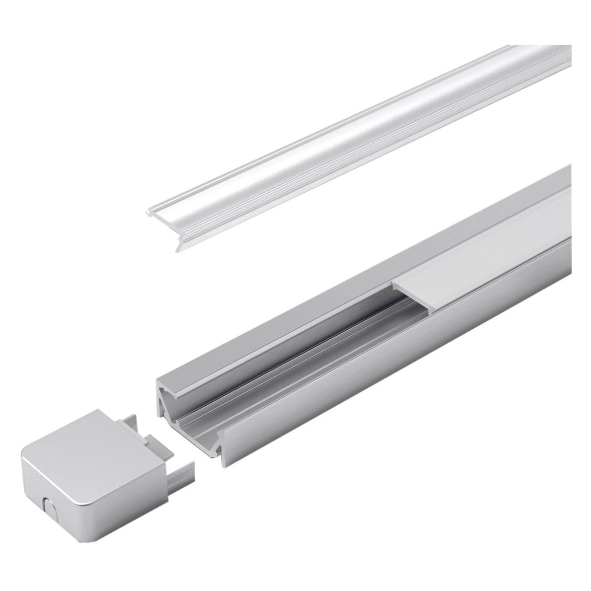 Halemeier LED Ein-/Anbauprofile ChannelLine G1 mit Lichtblende (5587501)