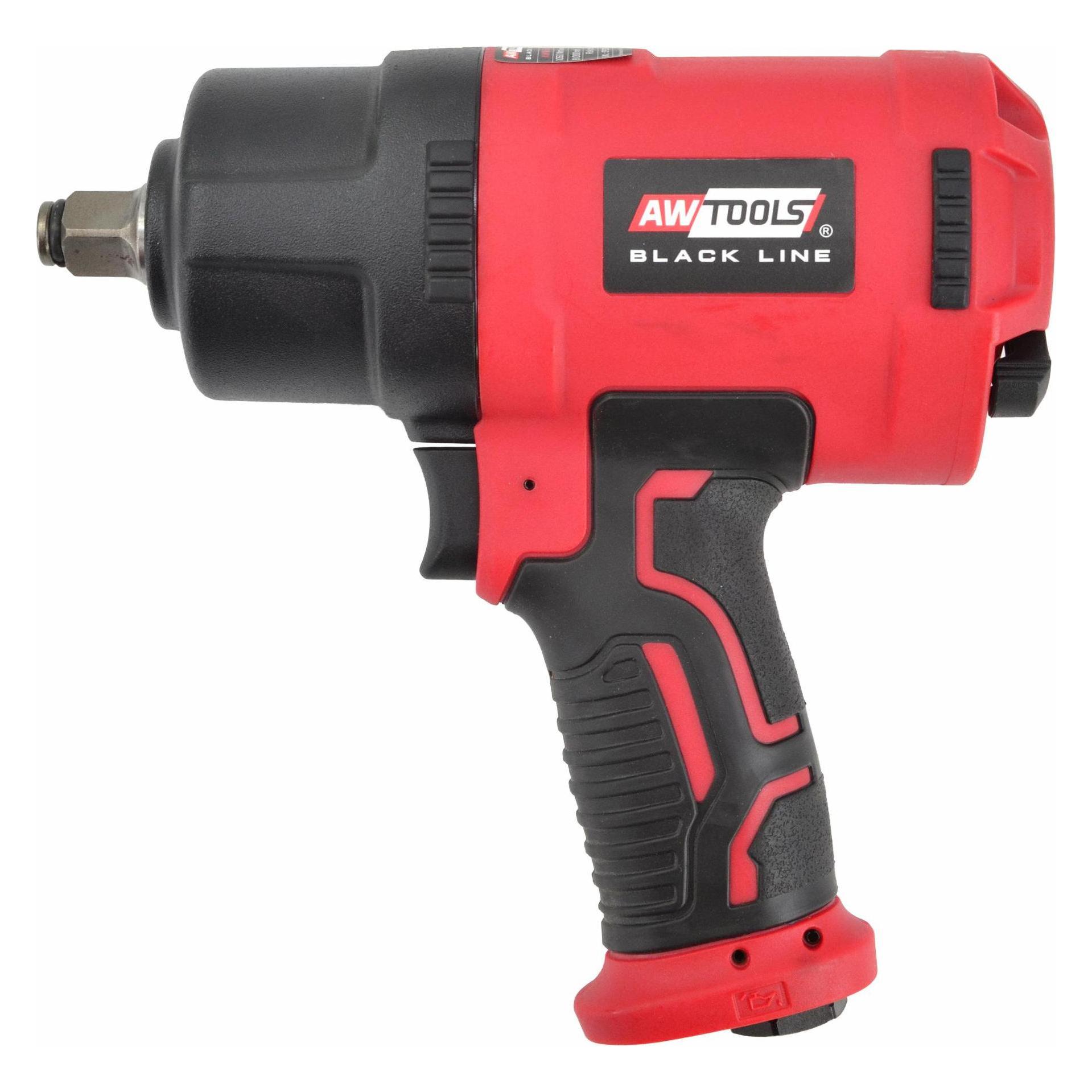 Awtools PNEUMATISCHER SCHLAGSCHRAUBER 1/2 1750Nm BLACK LINE (Schlagschrauber) (AW10343BL)