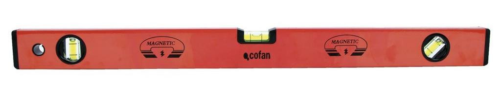 CoFan Magnetische waterpas van aluminium, 400 mm