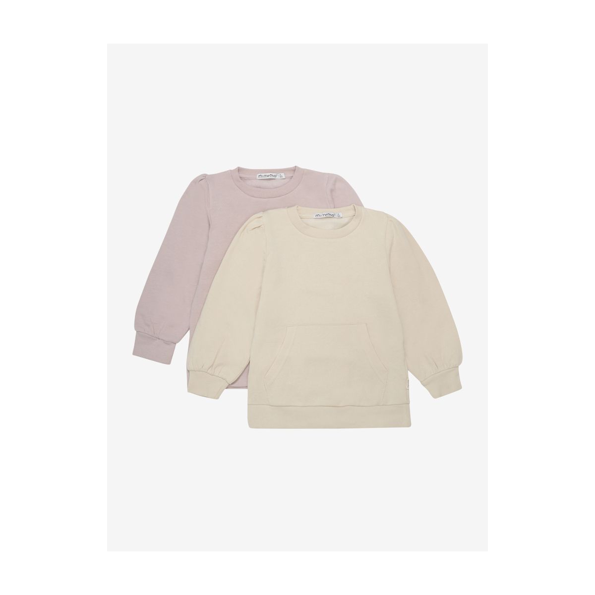 Minymo Sweat Shirt (2-pack) violet ice (530) 110 5899-530-110