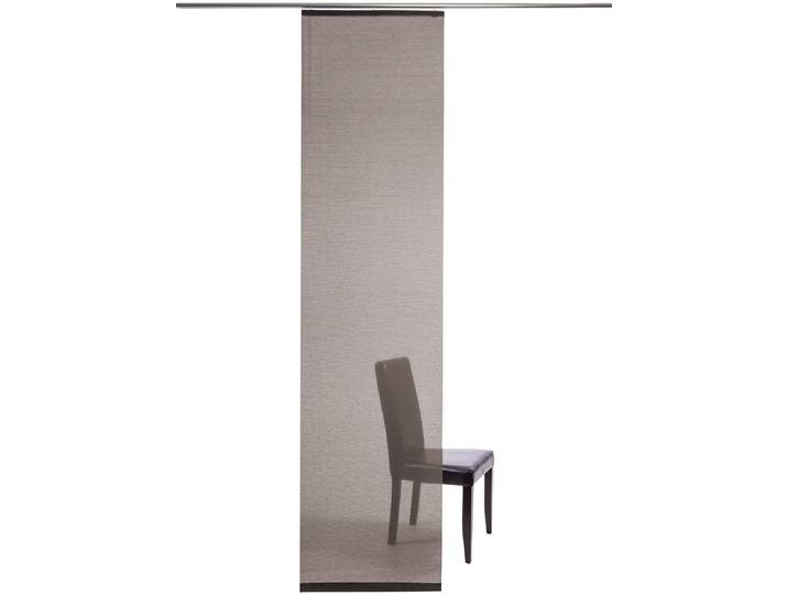 Schiebegardine HOMING Manhattan , braun (haselnuss), B:60cm H:245cm, Polyester, Gardinen, Schiebegardine, modern, Wohnzimmer, Schlafzimmer