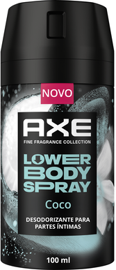 Axe Lower Body Spray Coco Desodorizante