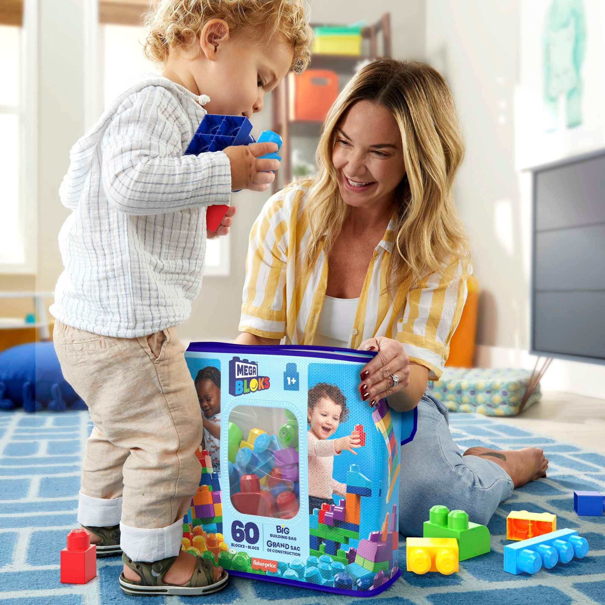 Spielbausteine MEGA BLOKS "First Builders", bunt, Spielbausteine, Baby, Kunststoff, Spielbausteine