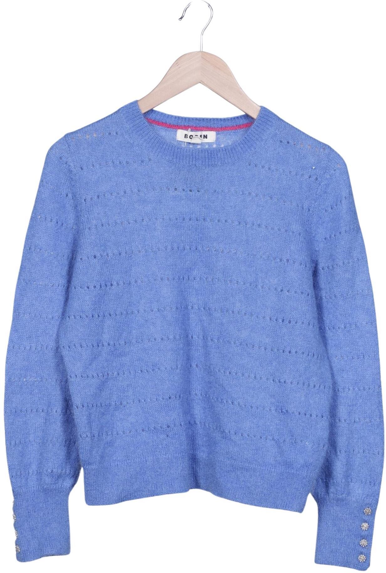 Boden Damen Pullover, Hellblau, Gr. L, Synthetik / Mohair / Wolle - Second Hand
