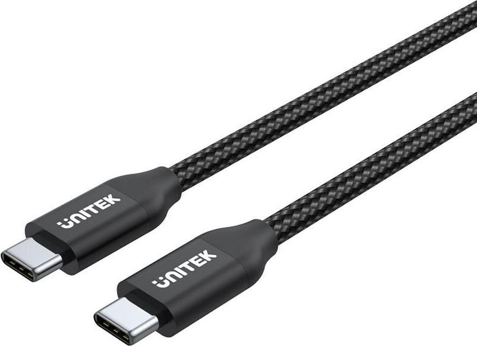 Unitek USB-C kabel, 2 meter, zwart (C14059BK)