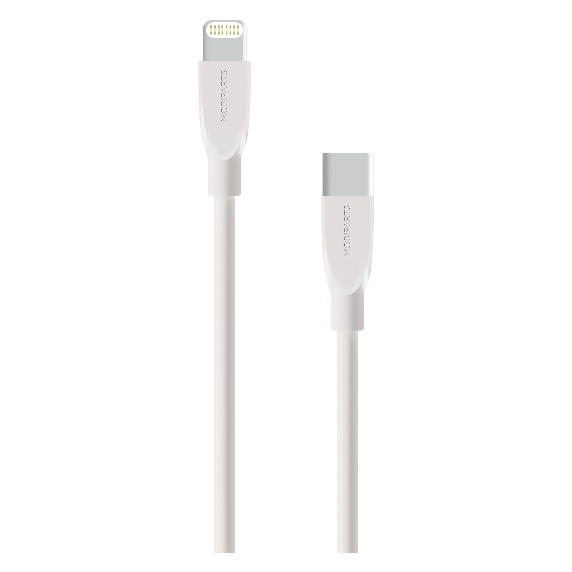 Mobiparts MP-104337 Lightning-Kabel 1 m Weiss (1 m) (MP-104337)