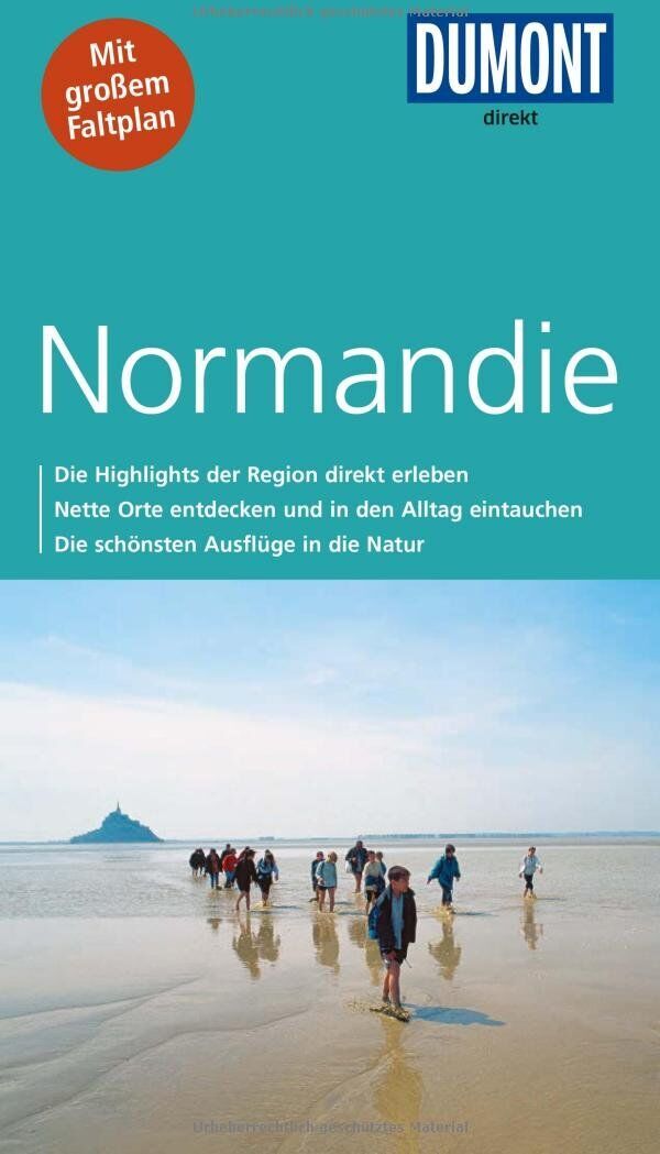 Klaus Simon - DuMont direkt Reiseführer Normandie - Preis vom 11.10.2026 15:43:13 h
