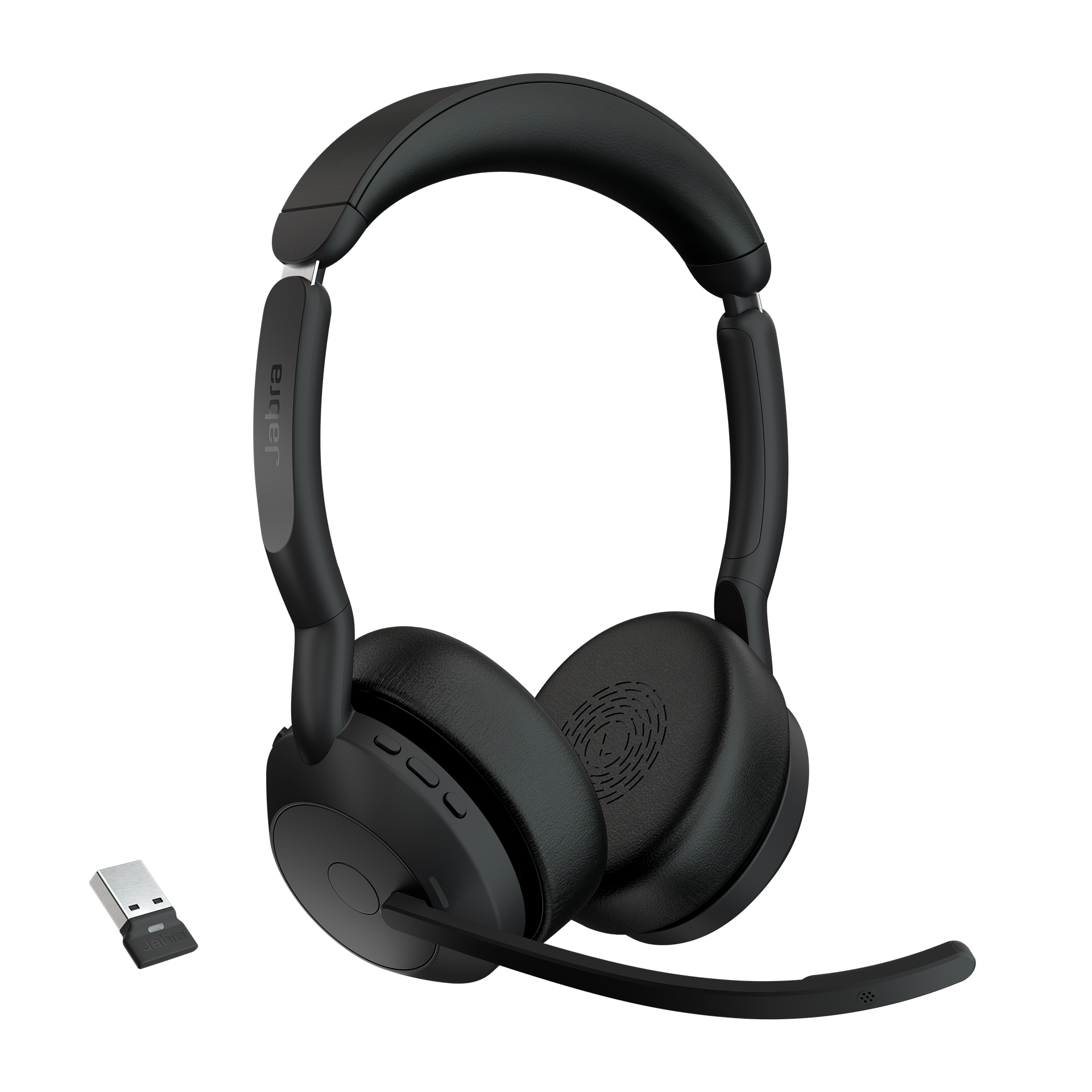 Jabra Evolve2 55 MS Stereo USB Headset schwarz USB-A
