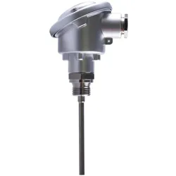 Jumo Etemp B Einschraub Widerstandsthermometer mit Anschlusskopf Form für Standard Anwendungen, Messtechnik