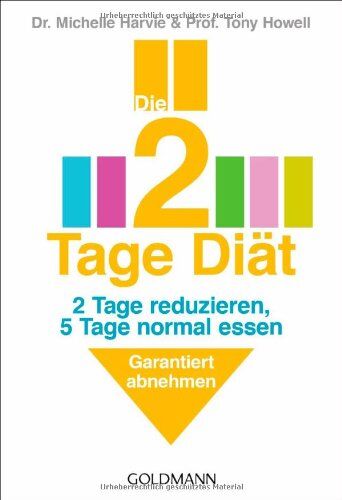 Harvie, Dr. Michelle - Die 2-Tage-Diät: 2 Tage reduzieren, 5 Tage normal essen - Garantiert abnehmen - Preis vom 10.10.2026 11:48:34 h