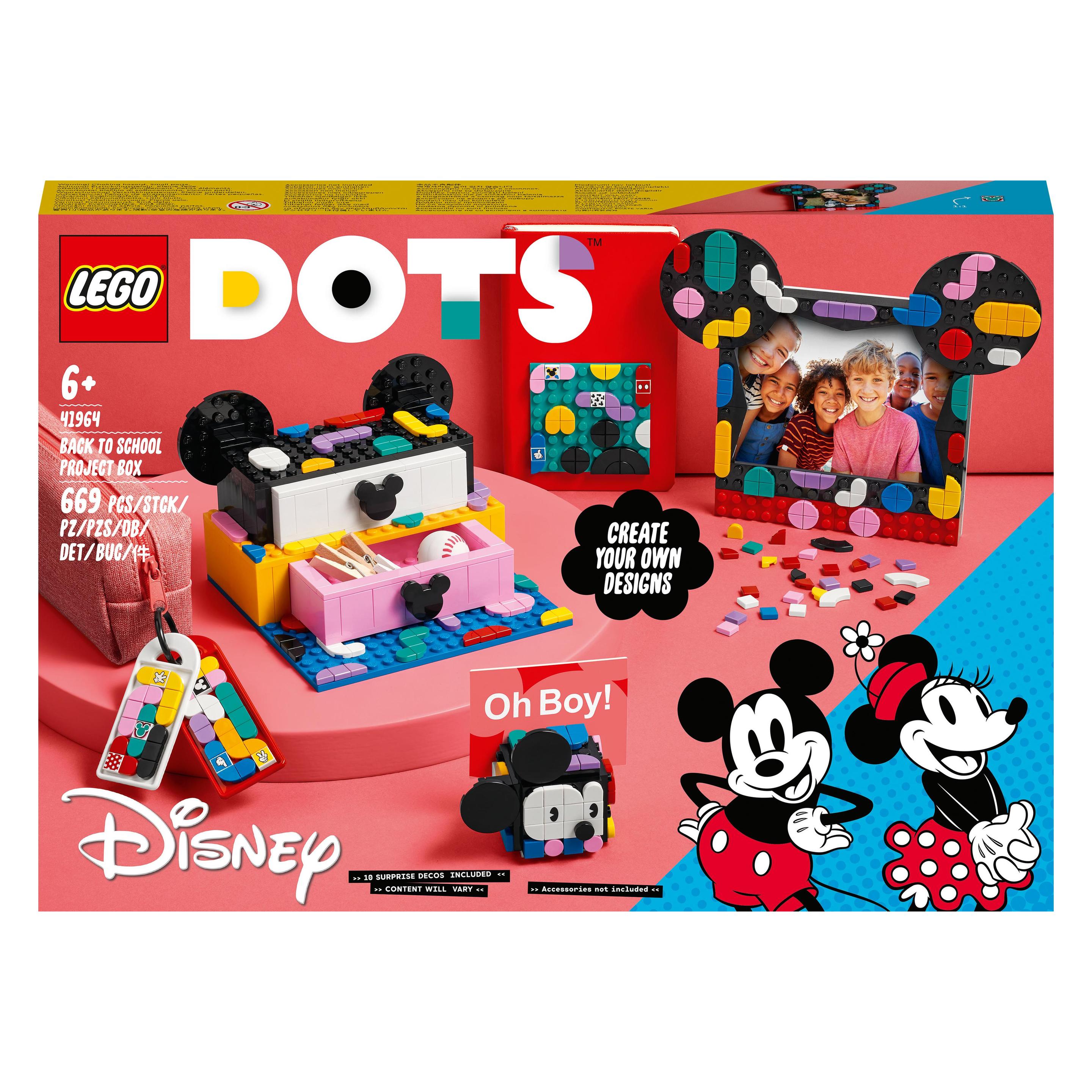LEGO Micky und Minnie Kreativbox zum Schulanfang (41964, LEGO Dots) (41964)