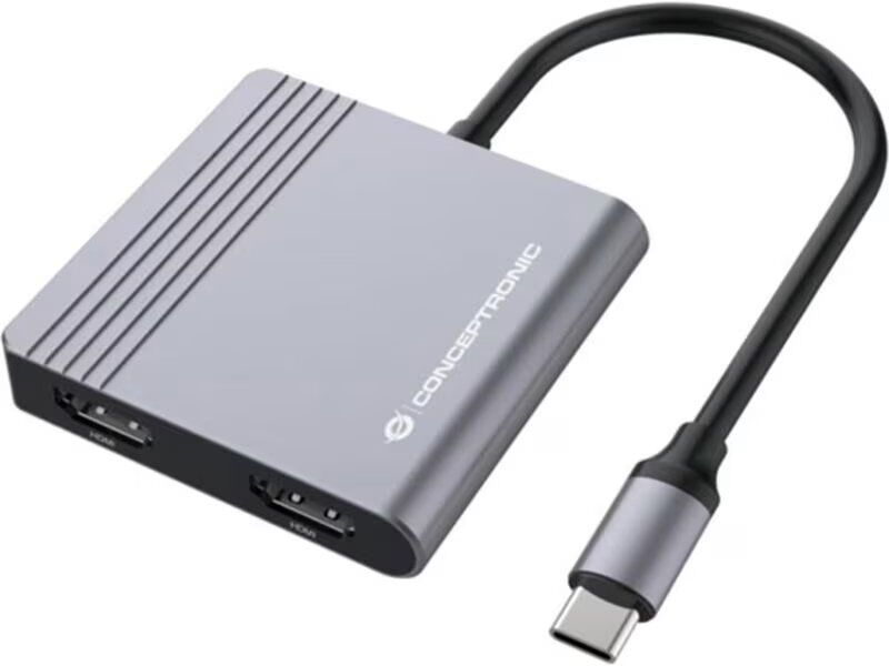 Conceptronic Hub Usb Tipo C Donn13g 2 X Hdmi - 1 30 Talla Única Unisex