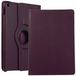 Schutzhülle für iPad Air 3 10.5 Tablet Hülle Schutz Tasche Case Cover Lila 360 Grad drehbar Rotation Bumper