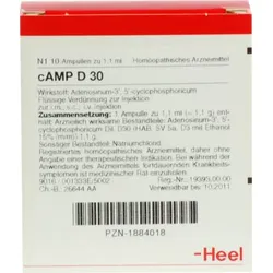 CAMP D 30 Ampullen 10 St