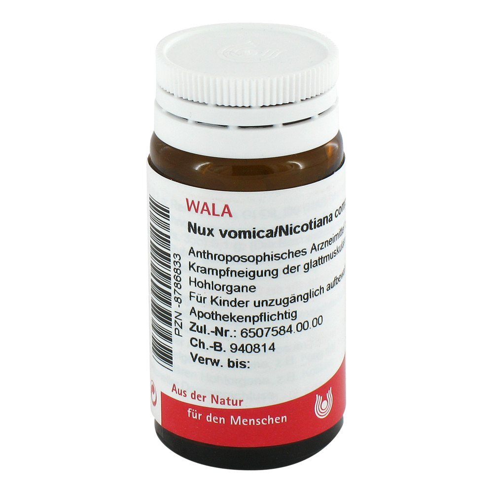 WALA Heilmittel GmbH Nux Vomica/ Nicotiana Comp. Globuli 08786833
