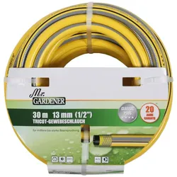 Mr. GARDENER Tricot-Gewebeschlauch Gartenschlauch Schlauch 30 m 13 mm (1/2)"
