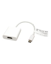 VALUE Externer Videoadapter USB-C HDMI weiß (12.99.3210)