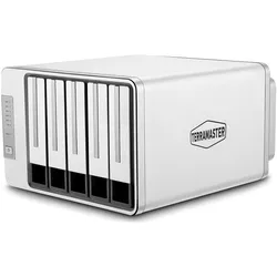 Terramaster USB DAS 05Bay D5-310 (2.5", 3.5"), Festplattengehäuse, Schwarz