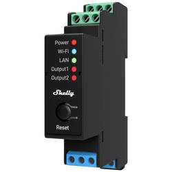 Shelly Shelly Pro 2PM Shelly Hutschienenrelais Bluetooth, Wi-Fi Shelly2 Pro PM