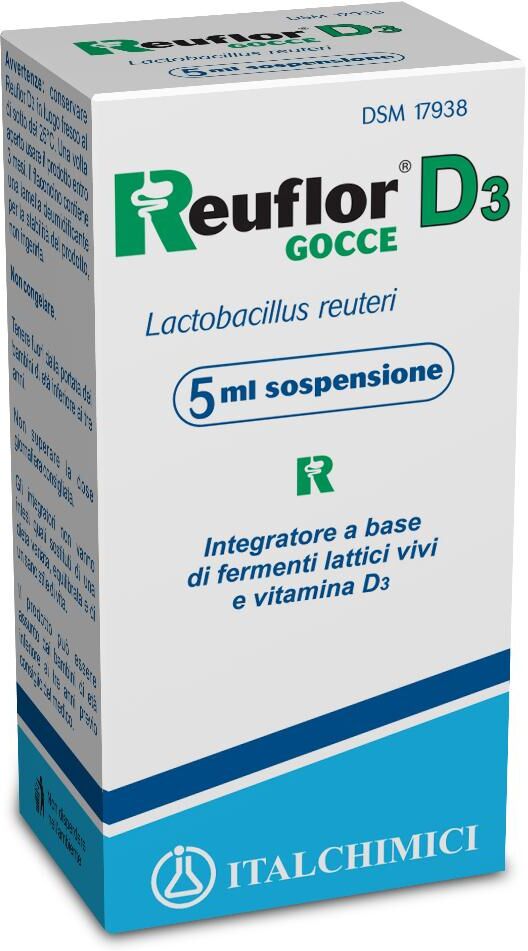 ITALCHIMICI SpA Reuflor D3 Gocce, 5 ml