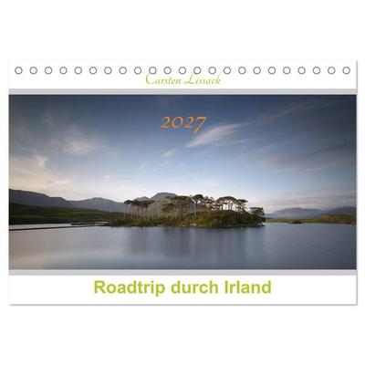 Roadtrip durch Irland (Tischkalender 2027 DIN A5 quer), CALVENDO Monatskalender