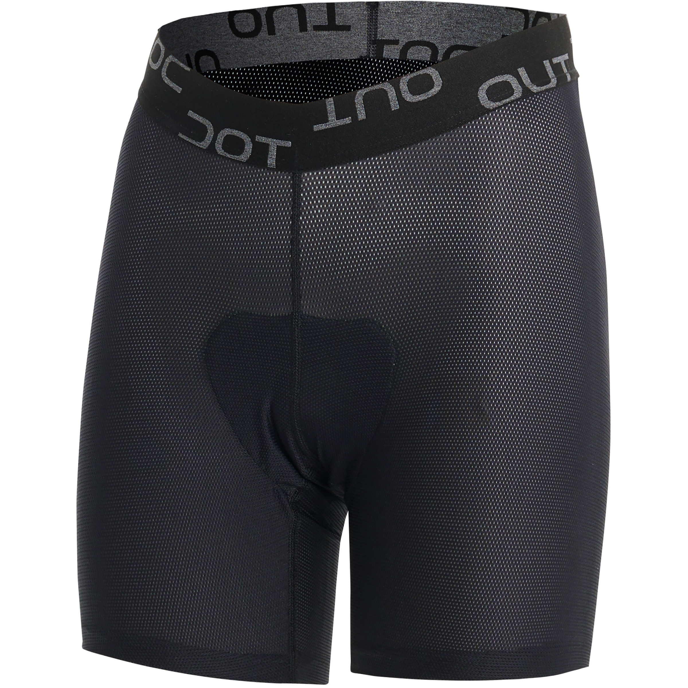 Dotout Inner mit Sitzpolster Damen Fahrradhose schwarz Größe M Elastisch