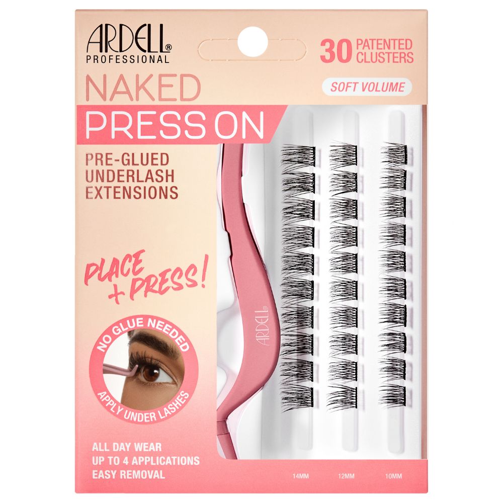 Ardell Naked Press On Pre-Glued Underlash Extensions 30&nbsp;un. Soft Volume