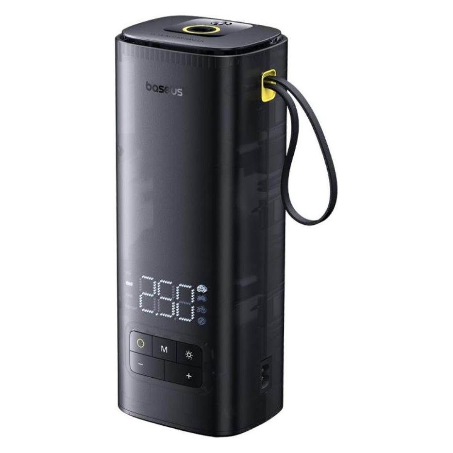 Baseus SuperMini Mega Series Double Cylinder Air Inflator Cluster Schwarz (47290067)