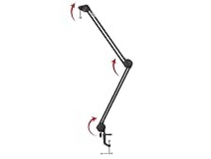 Gator Frameworks - GFWMICBCBM2000 - Bras articulé à pince pour micro