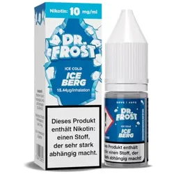 Iceberg 10ml 10mg NicSalt Liquid by Dr. Frost