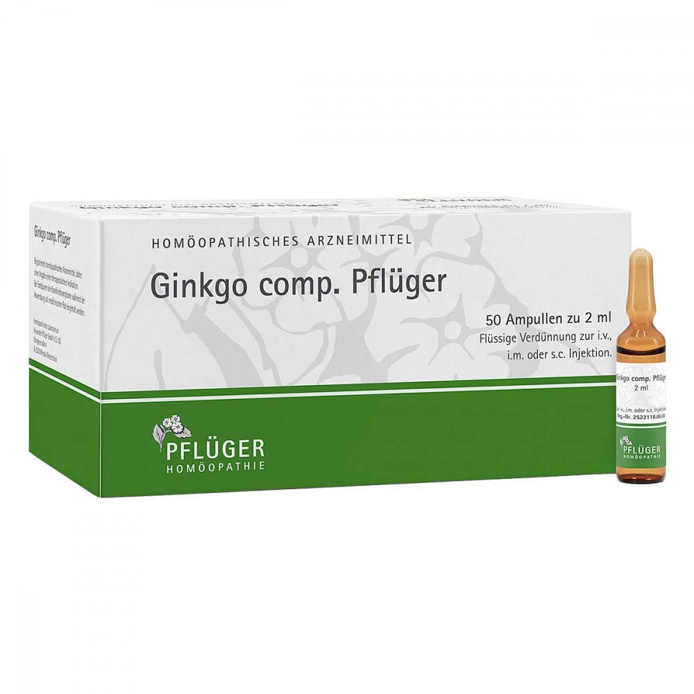 Homöopathisches Laboratorium Alexander Pflüger Gmb Ginkgo Comp.pflüger Ampullen 03064638