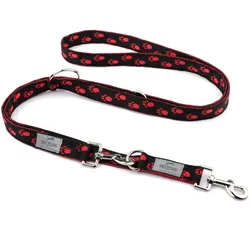 BedDog Hundeleine SPIKE verstellbar in 3 Längen Führleine, Laufleine