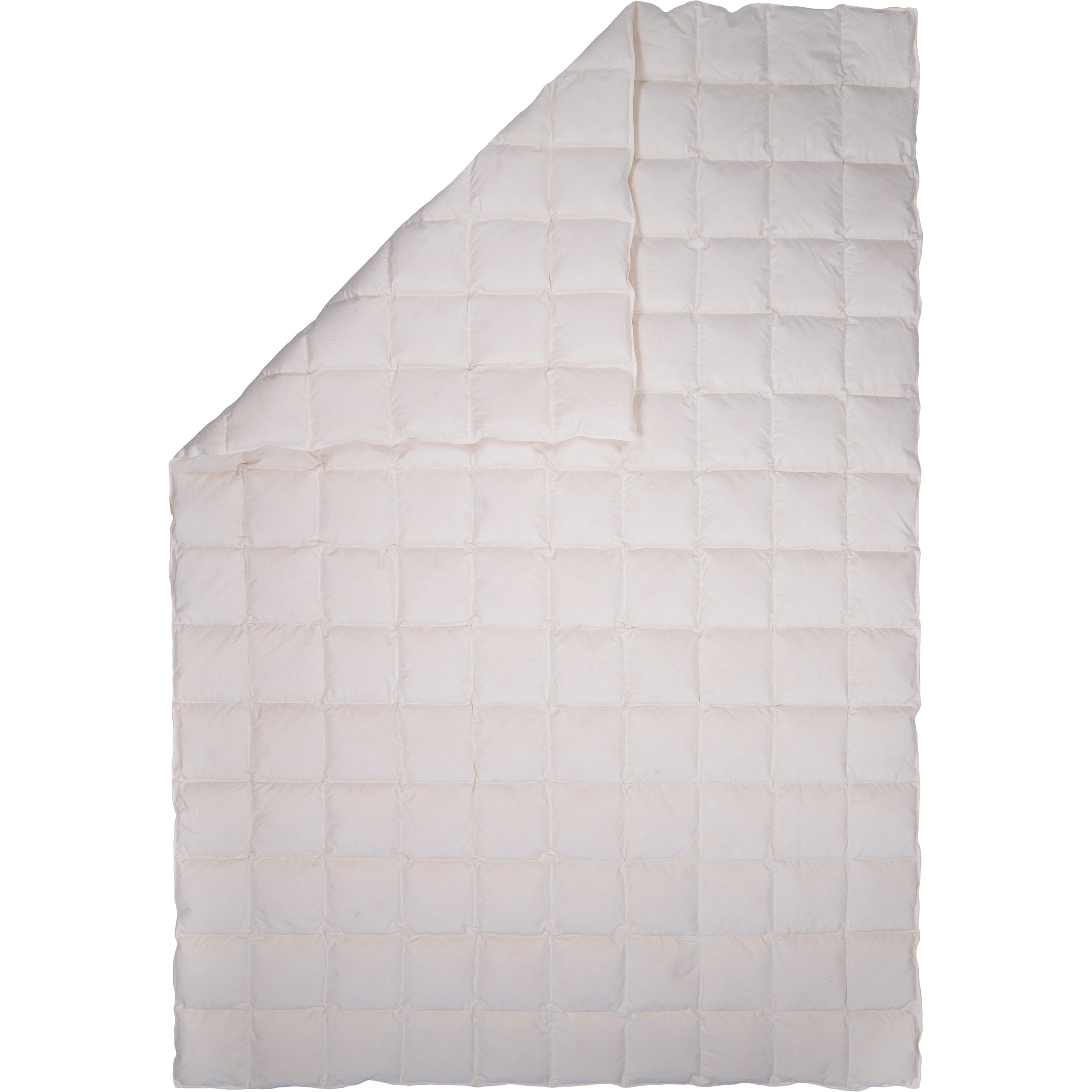Grüezi Bag DownWool Dreams Summer BioCotton Decke Reisedecken weiss Größe 135x220cm Camping | Reise Hautfreundlich Daune