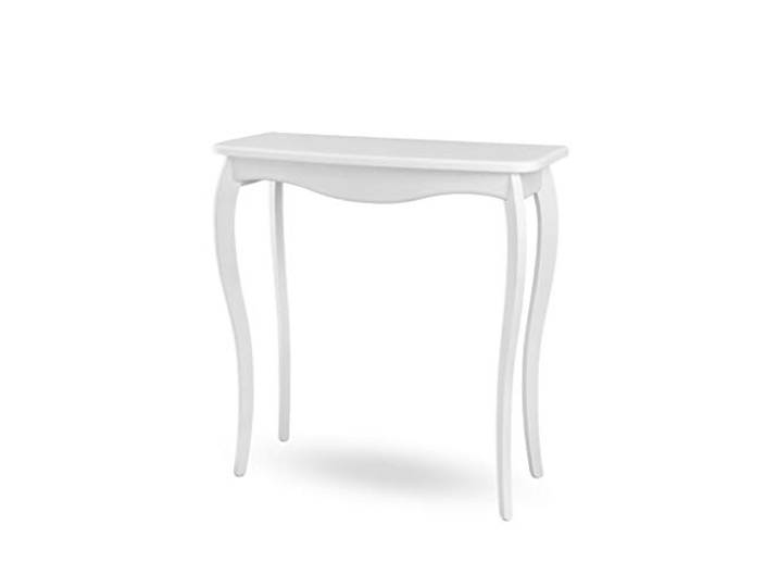 bixard™ Konsolentisch Flurtisch aus Massivholz - Weiß