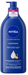 Nivea Lait Corps Nourrissant 72H Peaux Sèches à Très Sèches 625 ml - Flacon-Pompe 625 ml
