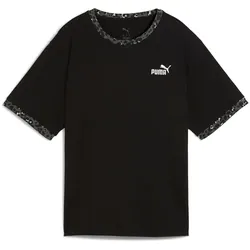 PUMA Essentials Graphic Animal Relaxed T-Shirt Damen 01 - PUMA black M