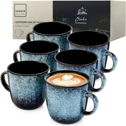 Sänger Geschirr, Tasse, Kaffeebecher Set Osaka (400 ml, 6x)