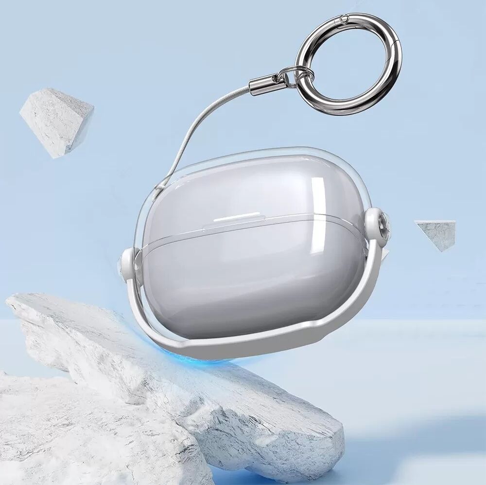 INF Schutzhülle kompatibel mit Redmi Buds 6 Pro - PC TPU Transparentes Schlossdesign Transparent