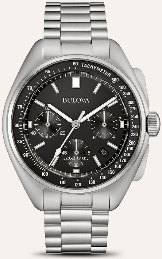BULOVA - Orologio Al Quarzo  Archive Lunar Pilot 262 kHz Precisionist 96b258 - 96B258