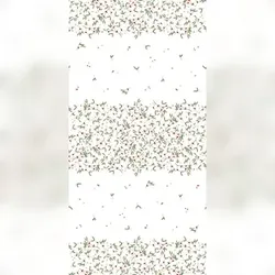 Spanlin Weihnachts-Tischdecke Leni, 120 x 220 cm, 20 Stück - Ilexzweige