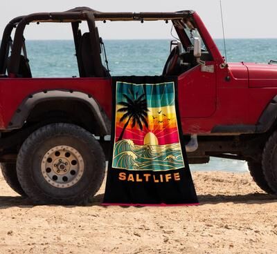 Salt Life Breezy Day Beach Towel - 64x38