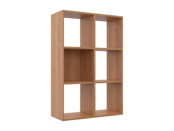 Bibliothèque multicases Classic - 6 cases - Aulne