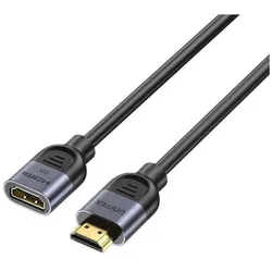 Unitek Kabel HDMI - HDMI 2m czarny (C11091AGY01-2M) (2 m), Videokabel, Schwarz