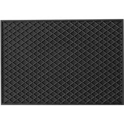 HP Autozubehör 16537 Fußmatte (universell) Passend für (Auto-Marke): Universal Gummi (Natur) (L x B x H) 530 x 370 x 10 mm Schwarz