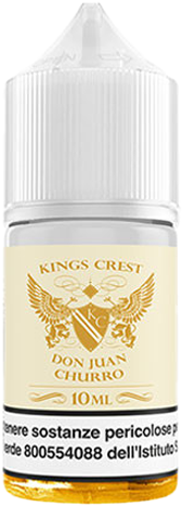 Kings Crest Don Juan Churro Aroma Mini Shot 10ml Frittella Cioccolato