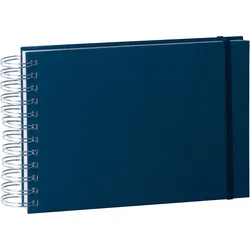Uni Mini Mucho Fotoalbum marineblau mit weißen Karten